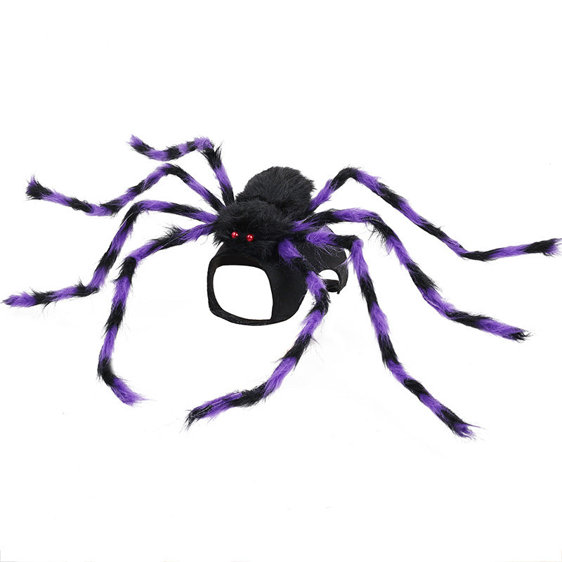 Fato de aranha — Preto e roxo